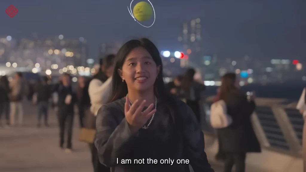 Lourdes Pe’s story as a passionate tennis player, thriving in PolyU’s supportive community, 